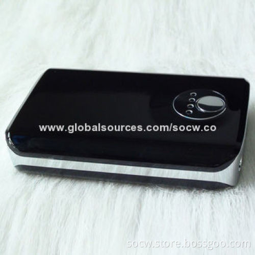 Portable power bank for iPhone with 8,800mAh capacity, dual USB